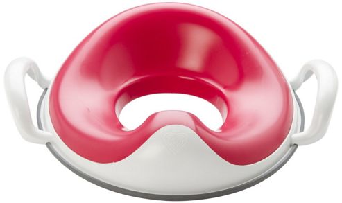 Image of Prince Lionheart Wee Pod Toilet Trainer With Handles (fuschia)
