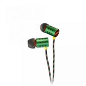 Marley Midnight Ravers Earphones No Microphone (Rasta)