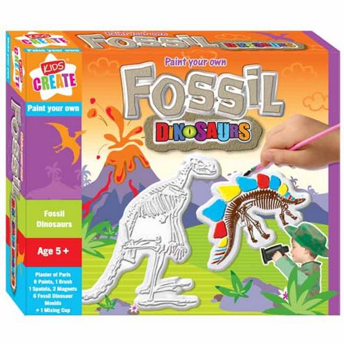 Image of Make & Paint Your Own Fossil Dinosaurs
