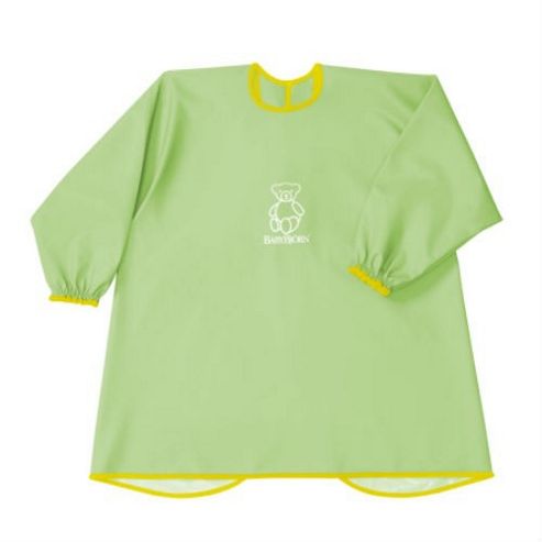 Image of Babybjorn Eat And Play Smock (green)