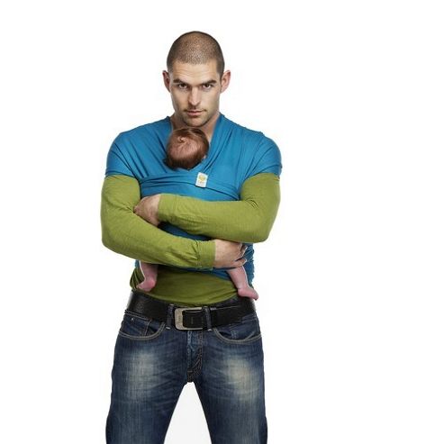 Image of Bykay Small Original Baby Carrier (petrol)