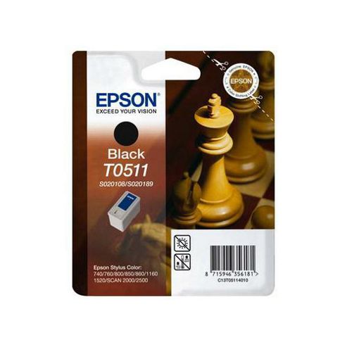 Image of Epson Black Ink Cart C740/800/1520