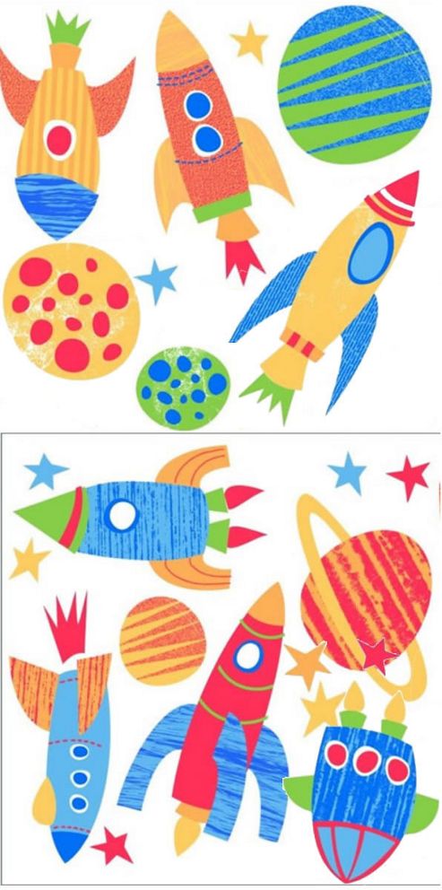 Image of Blast Off Stickers