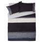 Tesco Cosmo Double Duvet Set, Black