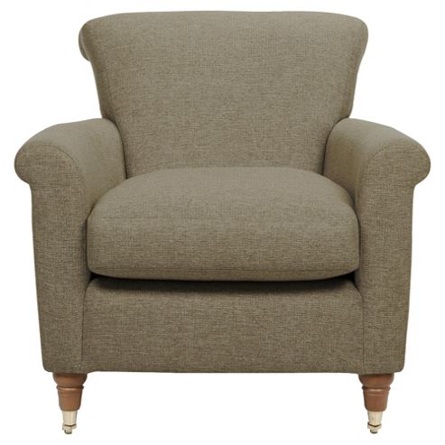 Image of Pemberley Armchair Tweed Moss