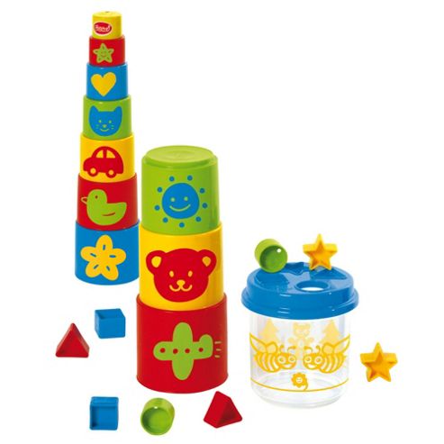 Image of Gowi Toys 453-20 Bee Shape Sorter With Stacking Blocks