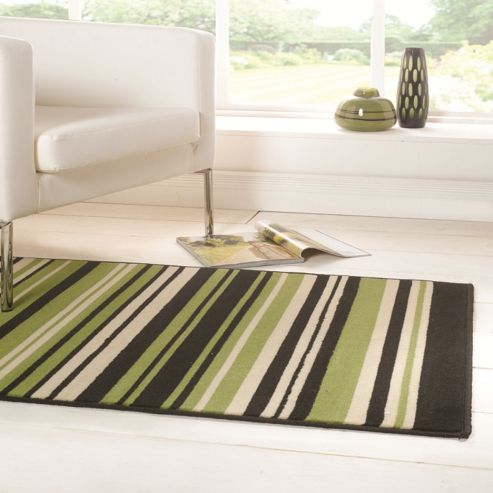 Image of Element Canterbury Green/black 160x220 Cm Rug
