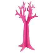 Large Pink Wooden Jewellery Tree