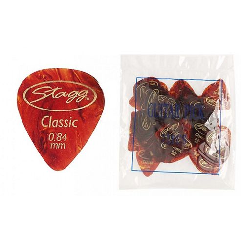 Image of Stagg Csr84 Guitar Pick .84mm Pack Of 72
