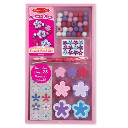Image of Decorate-your-own Flower Bead Set - Melissa And Doug