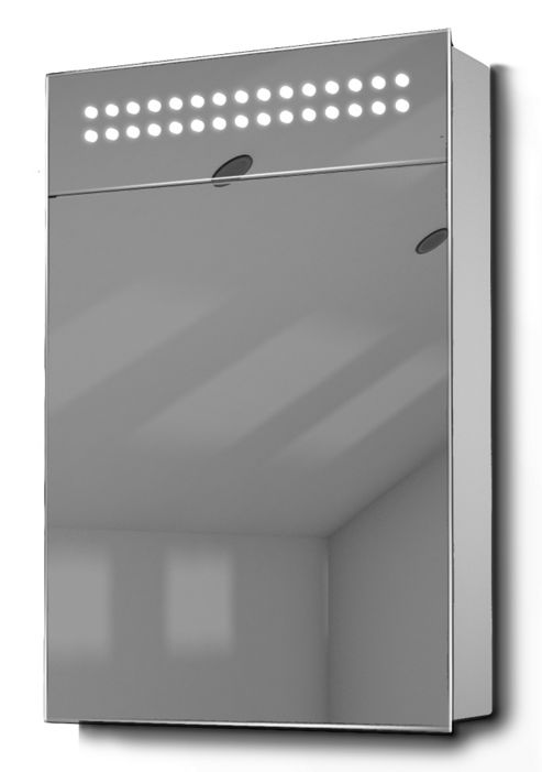 Image of Jewel Demister Led Bathroom Cabinet With Demister Pad, Sensor & Shaver K73