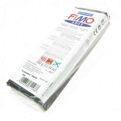 Image of Fimo Soft 350g Black 9