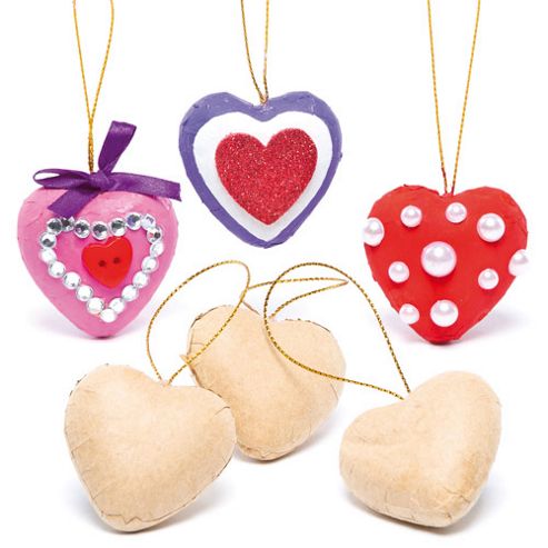 Image of Craft Hearts (pack Of 6)