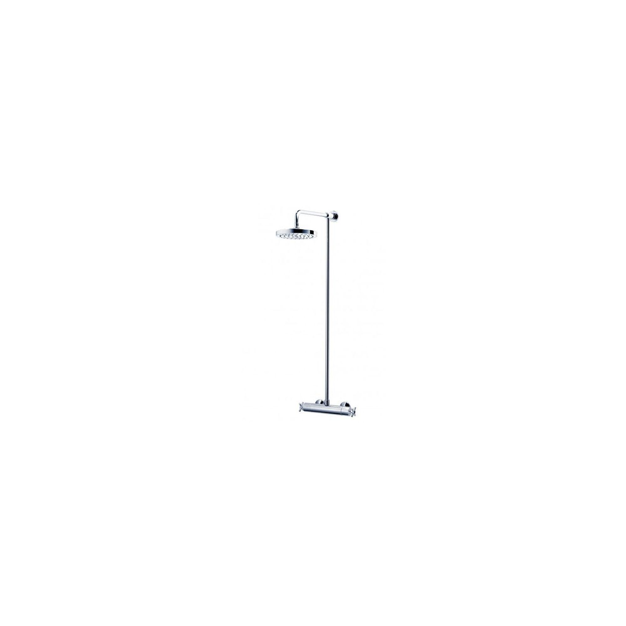 Triton Mersey Thermostatic Bar Mixer with Fixed Head Chrome at Tesco Direct