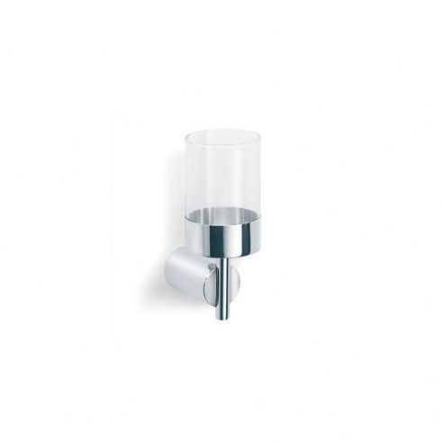 Image of Blomus Duo Polished Wall-mounted Toothbrush Glass