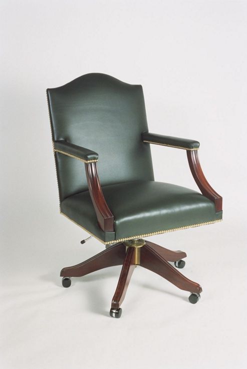 Image of Curzon Gallery Collection Gainsborough High-back Chair With Foam Interior - Green