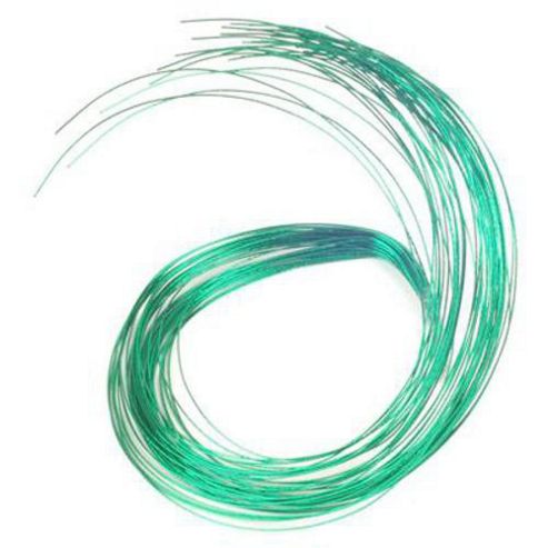 Image of Paper Covered Wire - Metallic Green 26g