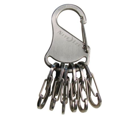 Image of Nite Ize S-biner Keyrack Steel Keyring Stainless