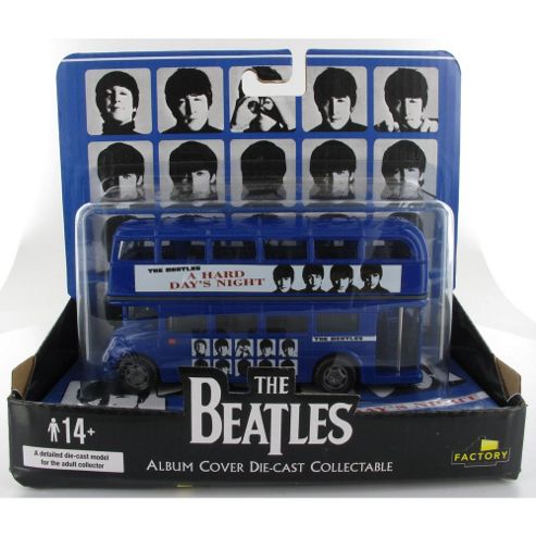 Image of The Beatles Album Cover 1:36 Scale Diecast A Hard Day's Night Blue