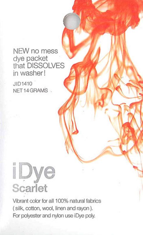 Image of Jacquard Idye Fabric Dye - Scarlet