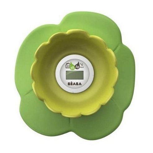 Image of Beaba Nenuphar Digital Bath And Room Thermometer Sea Green