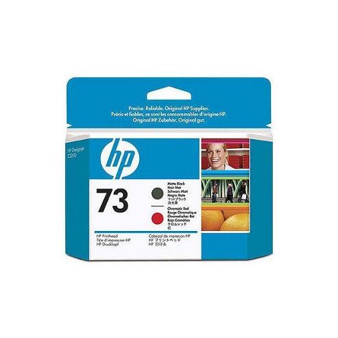 Image of Hp 73 Matte Chromatic Printhead -black And Red