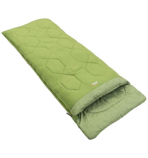 Image of Vango Serenity Single Sleeping Bag 3 Season Green