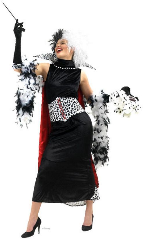 Image of Cruella De Vil - Adult Costume Size: 8-10