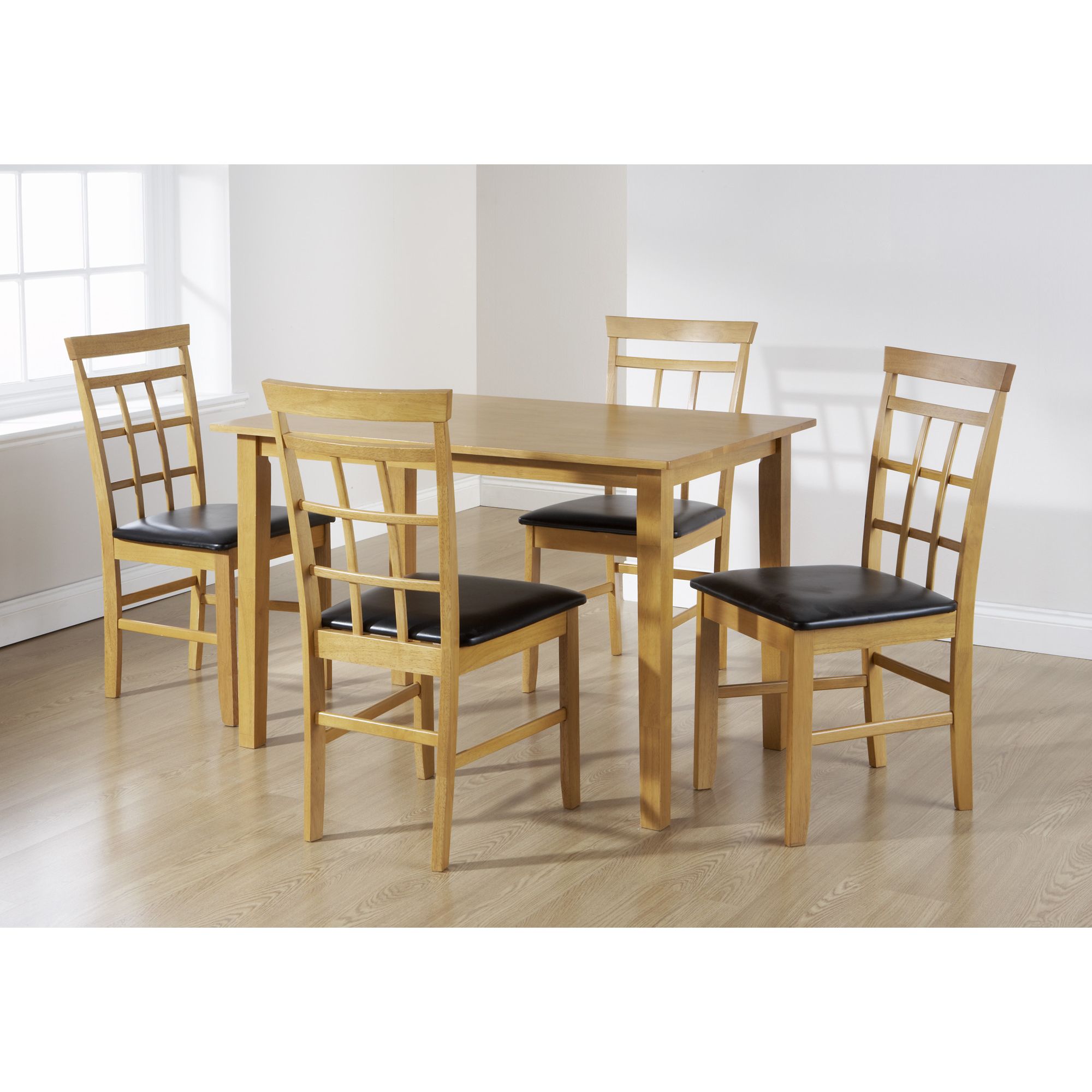 Elements Bude 5 Piece Dining Set - Oak at Tesco Direct