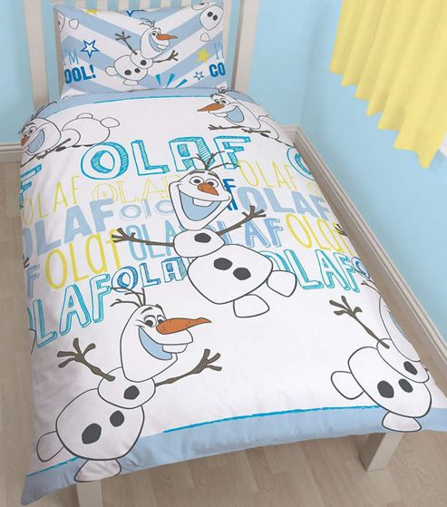 Image of Disney Frozen, Single Rotary Bedding - Olaf
