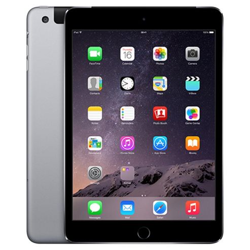 Image of Apple Ipad Mini 3, 16gb, Wifi & 4g Lte (cellular) - Space Grey