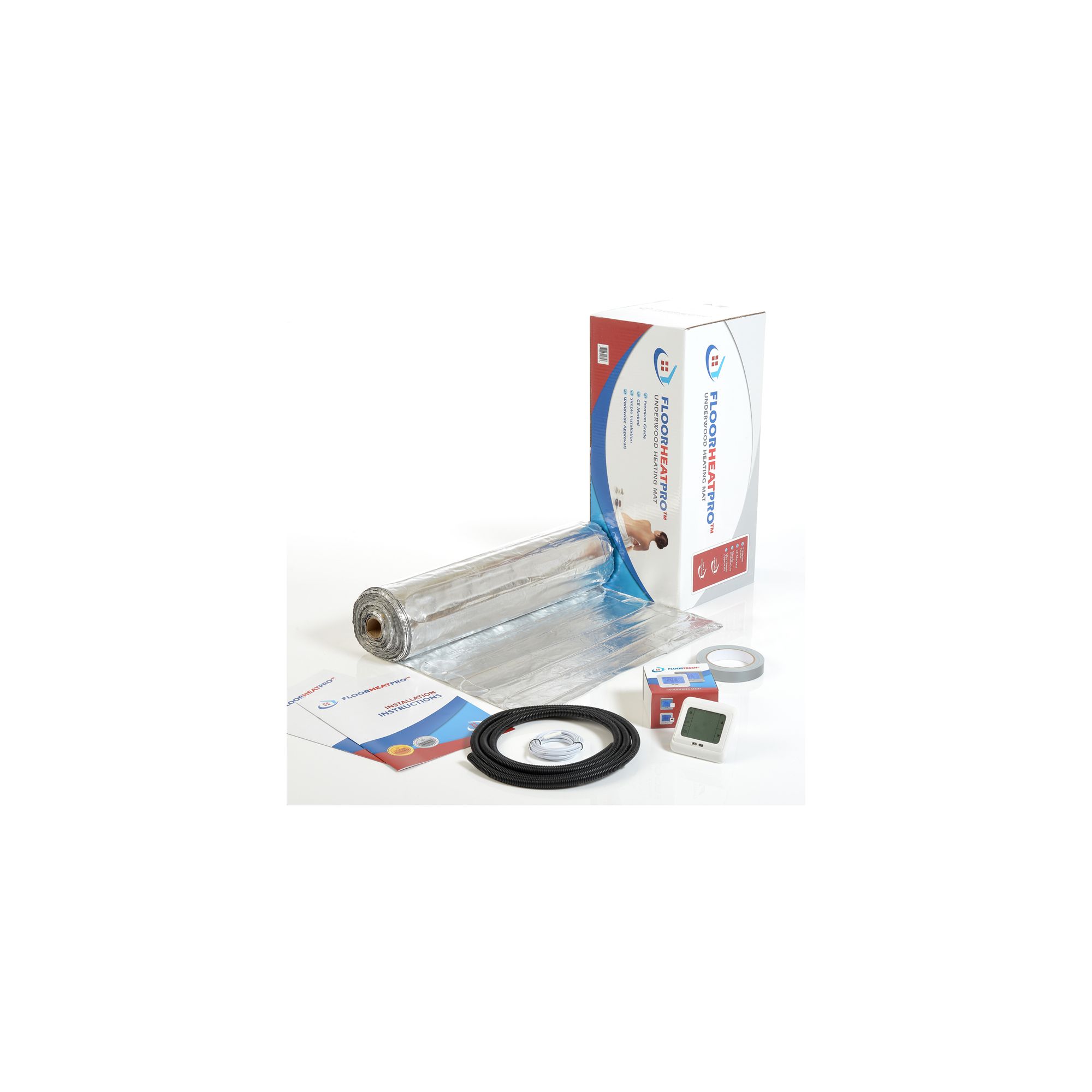 16.0m2 - Underfloor Electric Heating Kit 150w/m2 - Tiles at Tesco Direct