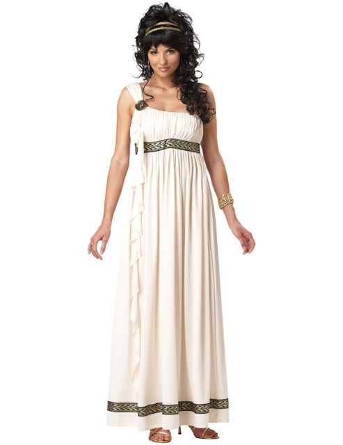 Image of Adult Olympic Goddess Costume Medium