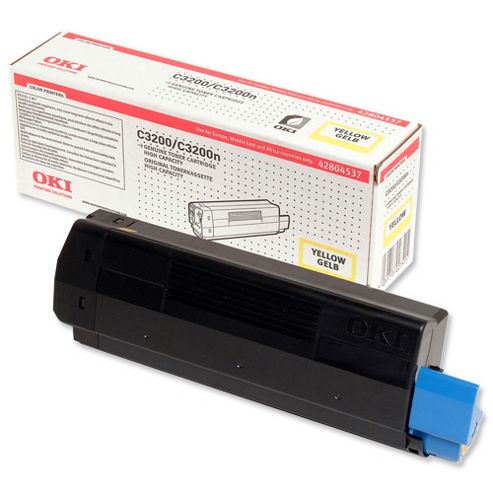 Image of Oki Standard Toner Cartridge For C5250/c5450/c5510 Mfp/c5540 Mfp Printers (yellow)