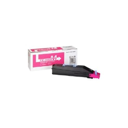 Image of Kyocera Tk-865m Magenta (yield 12,000 Pages) Toner Cartridge For Taskalfa 250ci/300ci Colour Printers