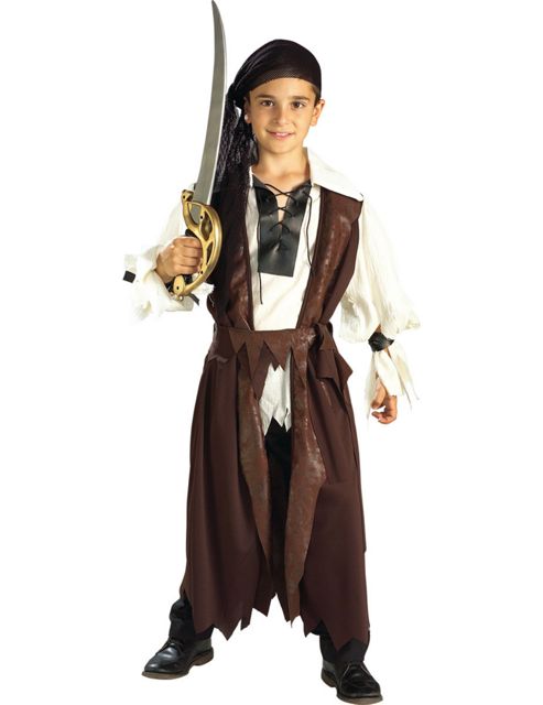 Image of Child Caribbean Pirate King Costume Medium