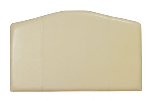 Image of Serene Furnishings Rosa Upholstered Headboard - Single - Ivory