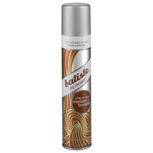 Image of Batiste Dry S/poo Med & Brunette 200ml