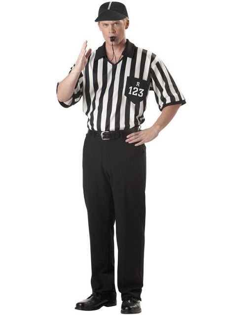 Image of Men's Referee Costume Extra Large