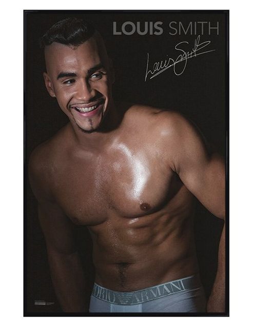Image of Louis Smith Gloss Black Framed Strictly Sexy Poster