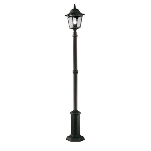 Image of Elstead Lighting Chapel Single Lamppost - Black