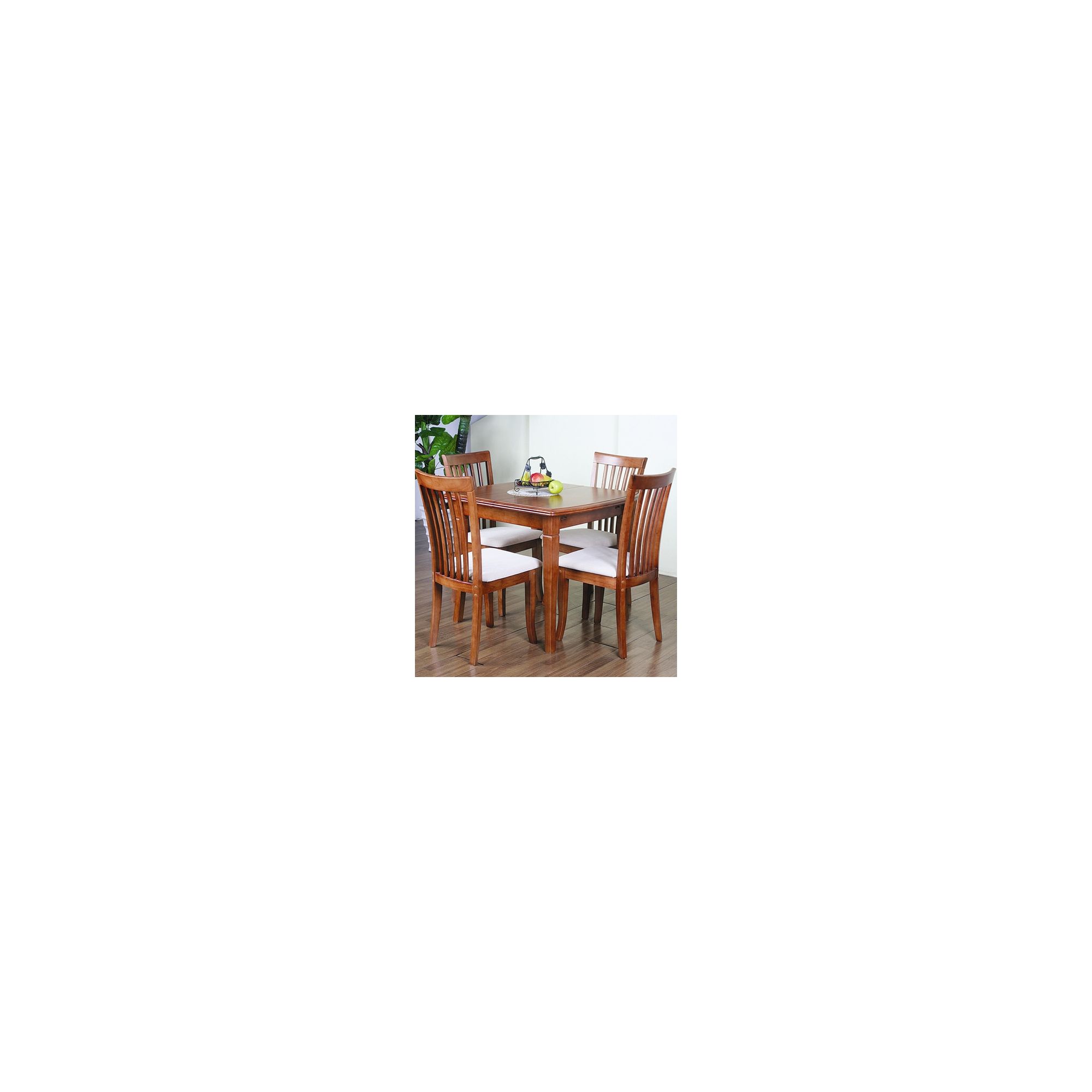 G&P Furniture Windsor House 5-Piece Lincoln Extending Dining Set - Cherry at Tesco Direct