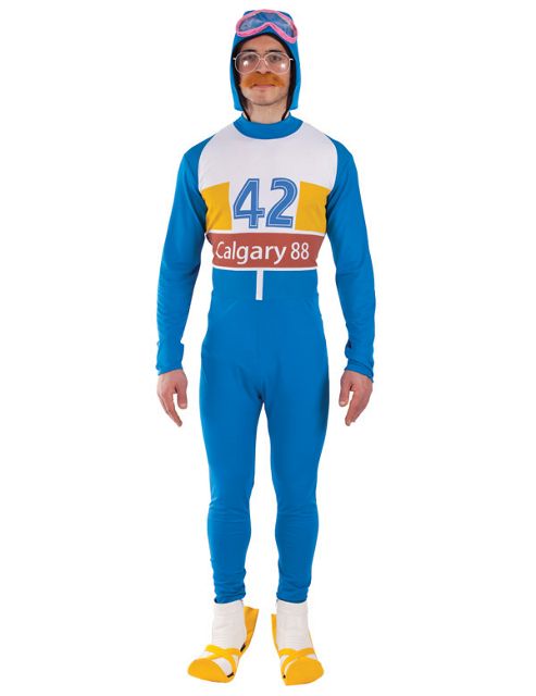 Image of 80s Olympic Skier Costume Extra Large