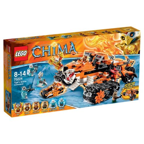 Image of Lego Chima Tiger's Mobile Command 70224