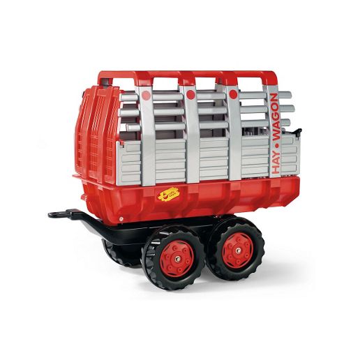 Image of Elc Giant Haywagon Twin Axle - Red