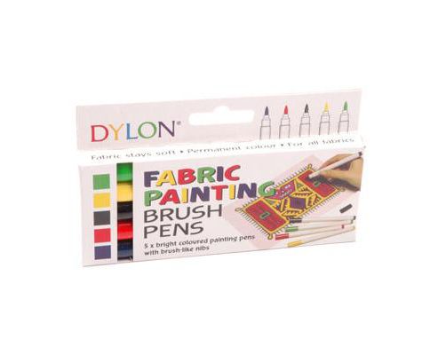 Image of Dylon Fine Tip Pens - 5 Standard Colours