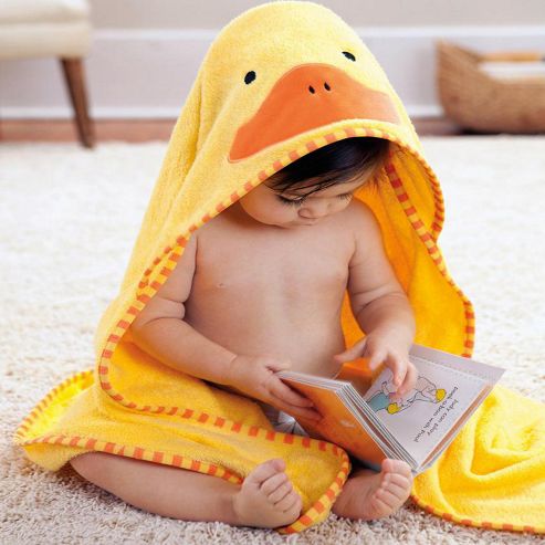Image of Skip Hop Zoo Hooded Towel Duck