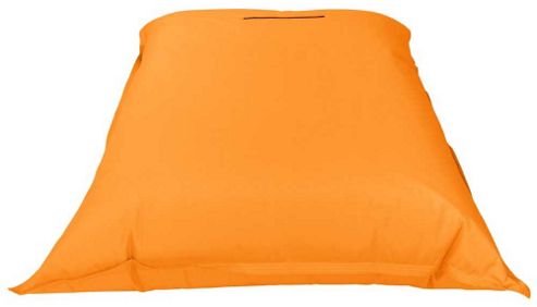 Image of Valufurniture Giant Slab Orange Bean Bag