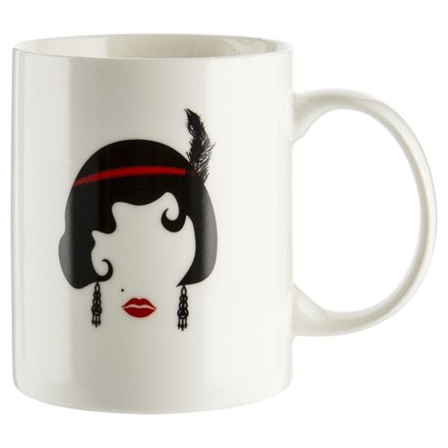 Image of Tesco Vintage Madame Mug