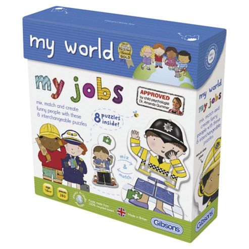 Image of Games My World Heads Tails Jobs Jigsaw Puzzle